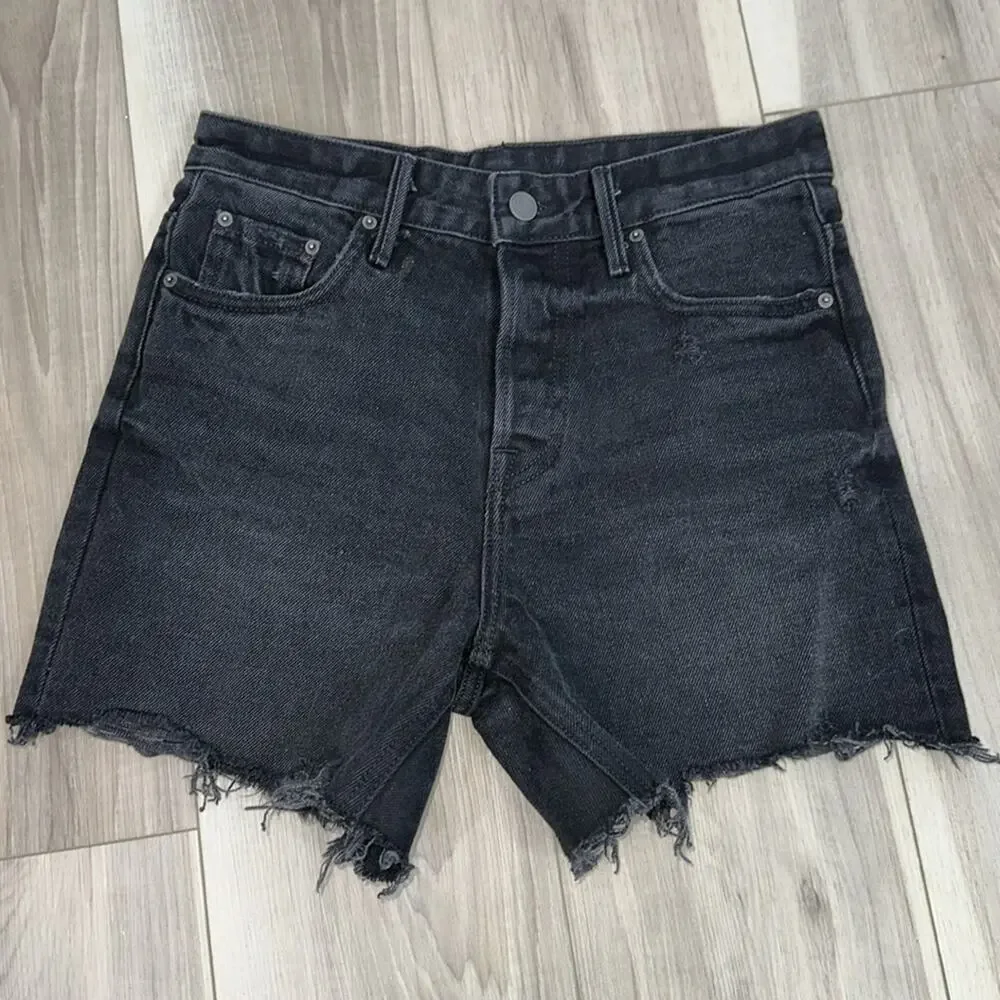Grlfrnd Jourdan denim shorts in late for love size 24